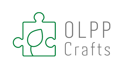 Olpp Crafts logo, ģimenes uzņēmums, lāzergriešana un gravēšana
